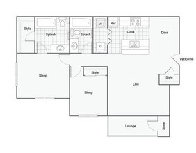 The Pine C204 floor plan